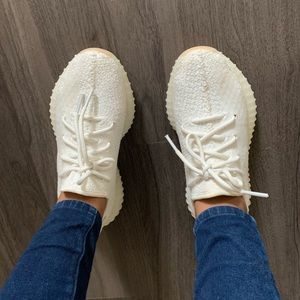 Yeezy Triple White - fits women 7 1/2